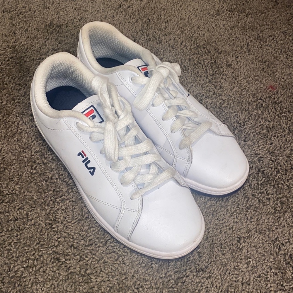White Fila Sneakers